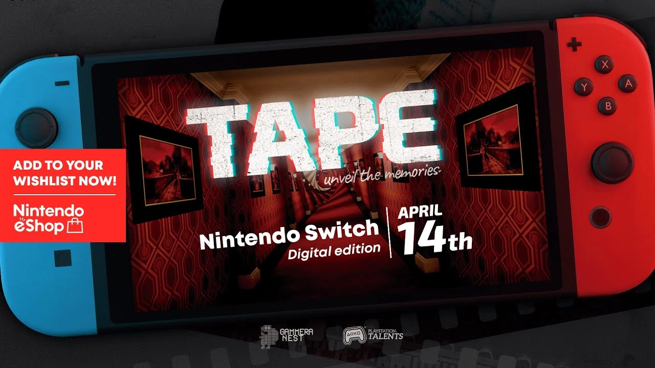 TAPE: Unveil the Memories стало доступно для Nintendo Switch