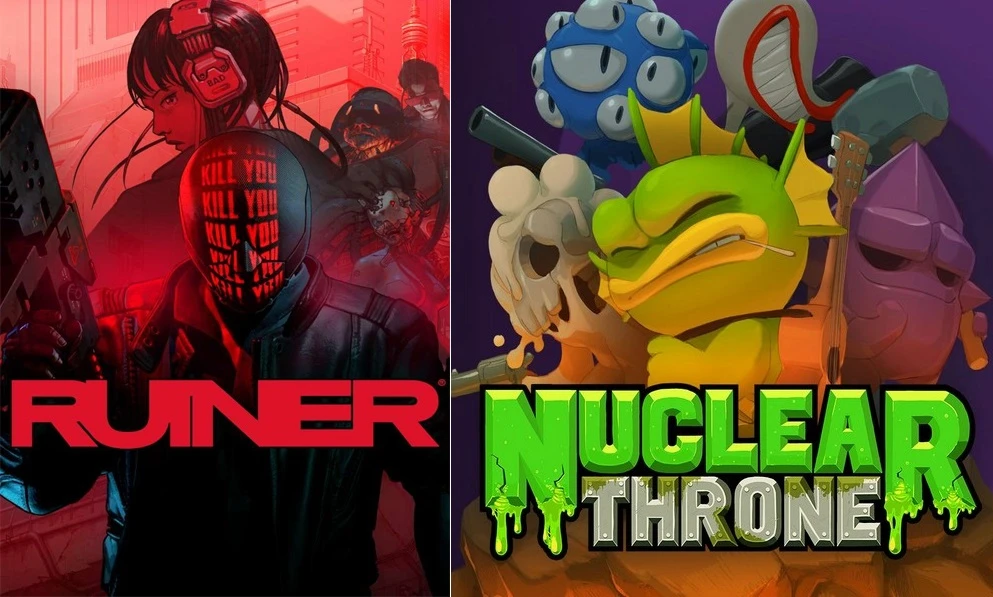 В Epic Games Store началась бесплатная раздача RUINER и Nuclear Throne