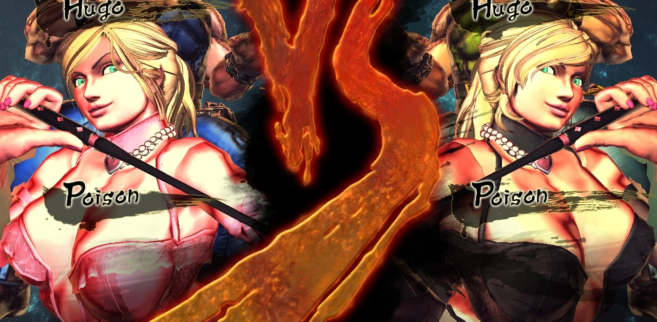 Street Fighter X Tekken "Скин Poison - Elegant Star"