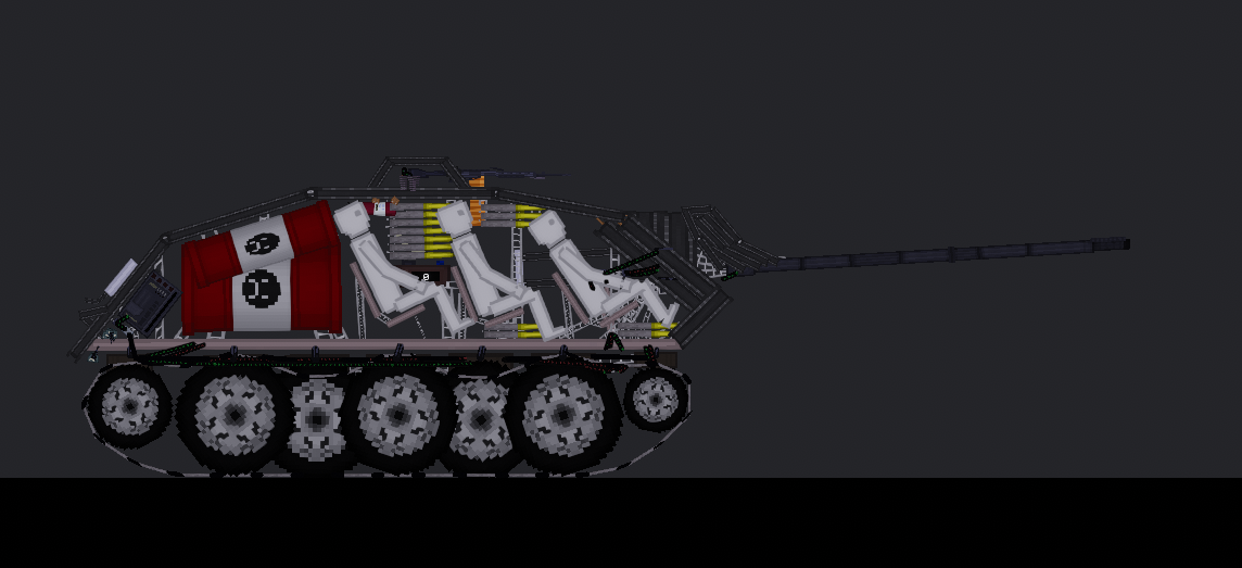 People Playground '' Немецкая ПТ-САУ E 25 (обновлено)'' [1.27 preview 2+]