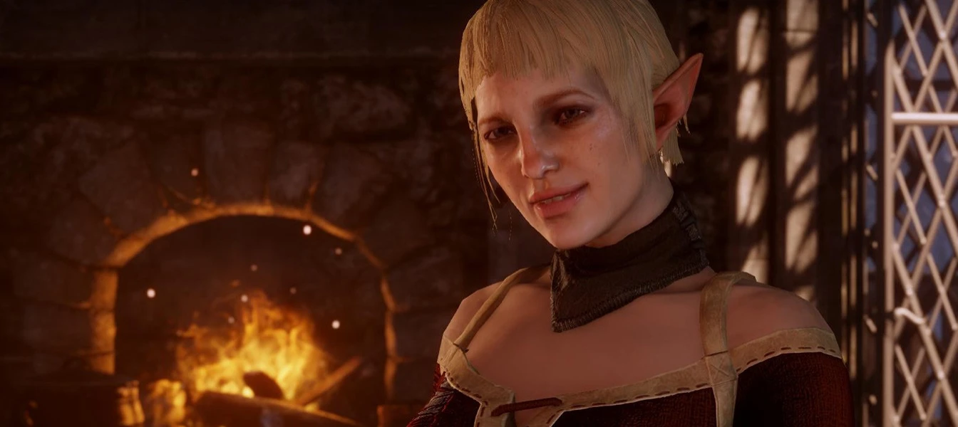 Косплей Сэры из Dragon Age: Inquisition
