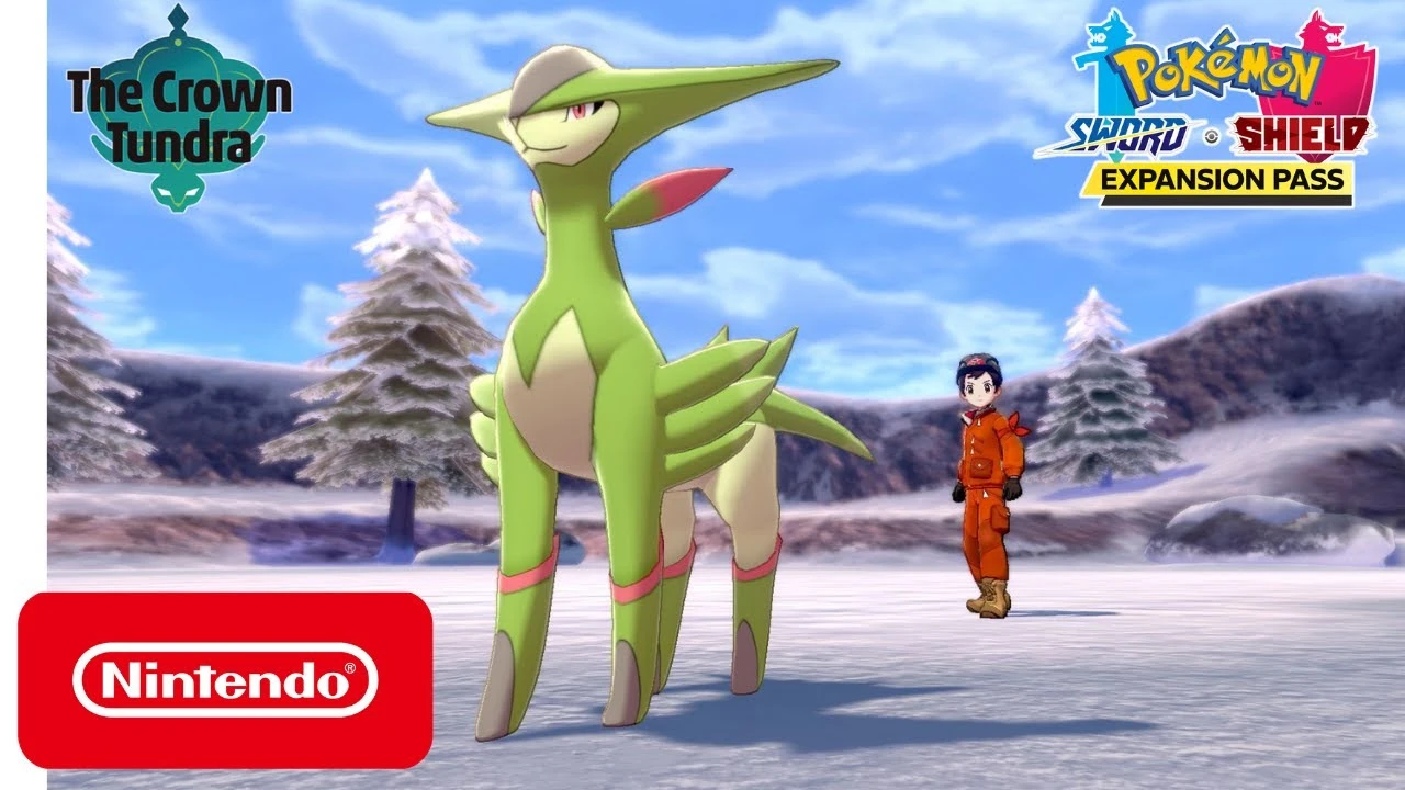 Свежий геймплей Pokemon Sword & Shield - The Crown Tundra