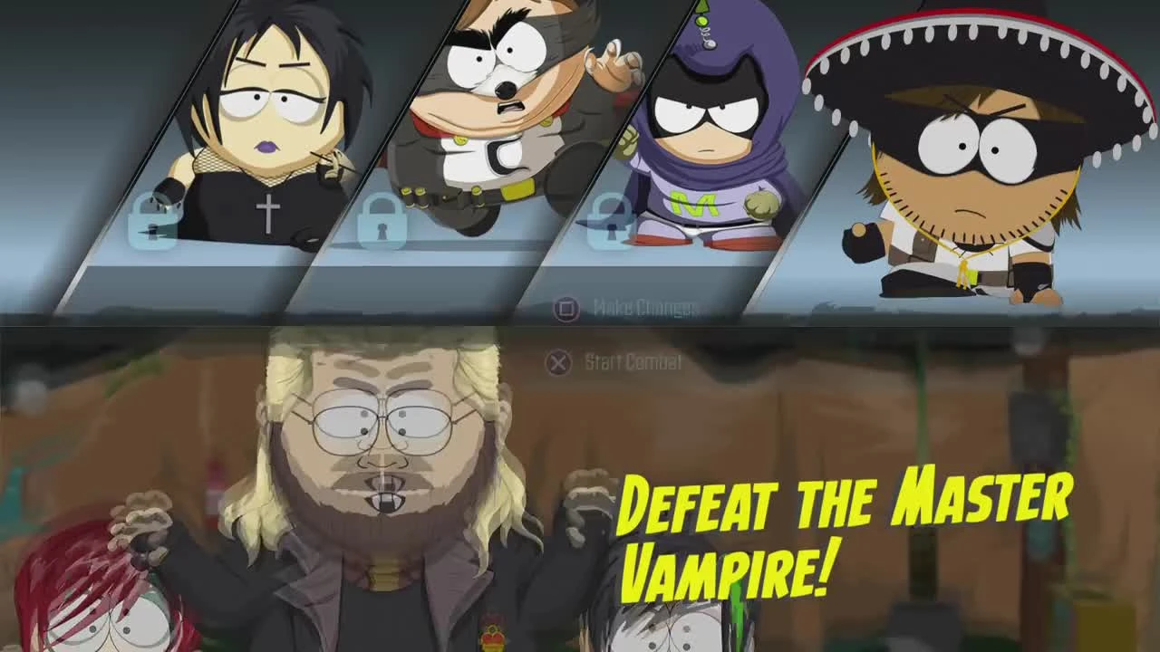 South Park- The Fractured But Whole DLC - Мастер Вампир Кефир Сазерленд