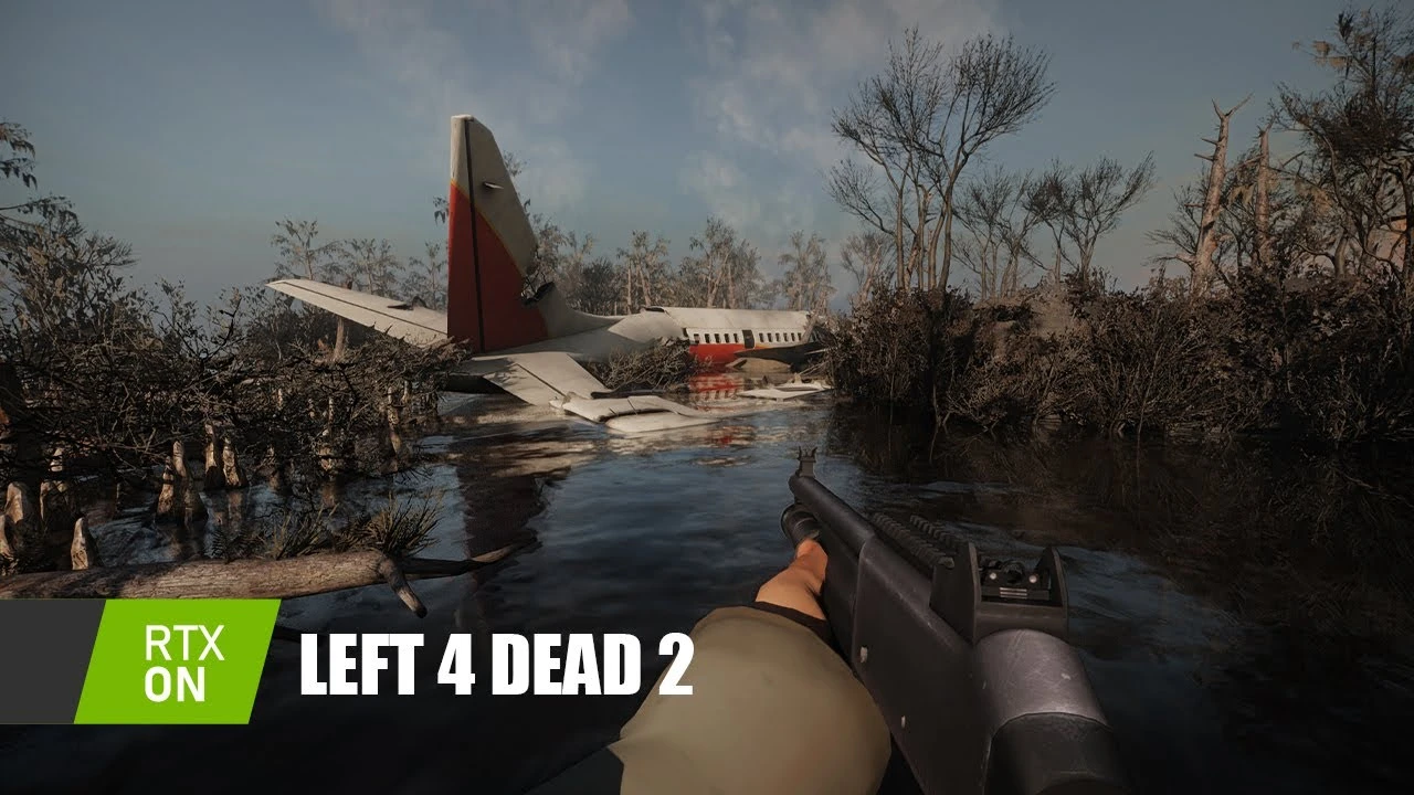 Для Left 4 Dead 2 вышел мод, добавляющий поддержку RTX Remix Path Tracing