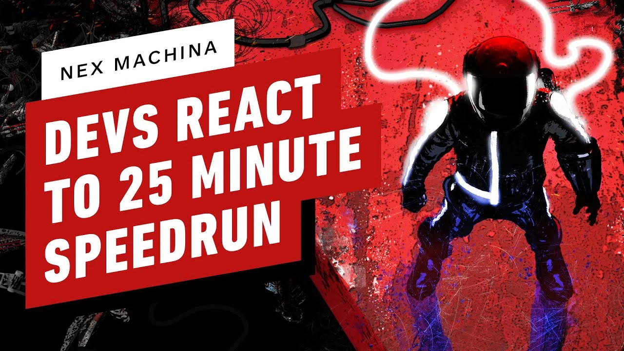 Реакция разработчиков Nex Machina на спидран своей игры за 25 минут