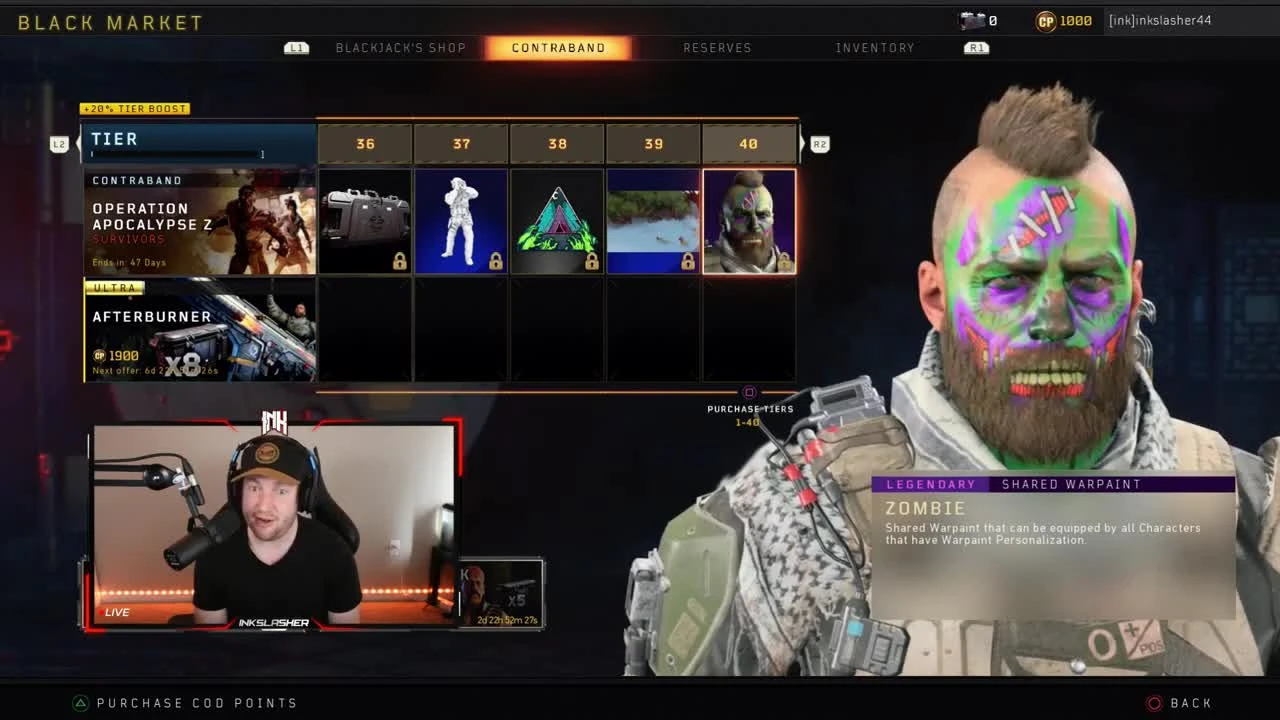 Black Ops 4 - бонусы за все 60 уровней Операции Apocalypse Z Survivors