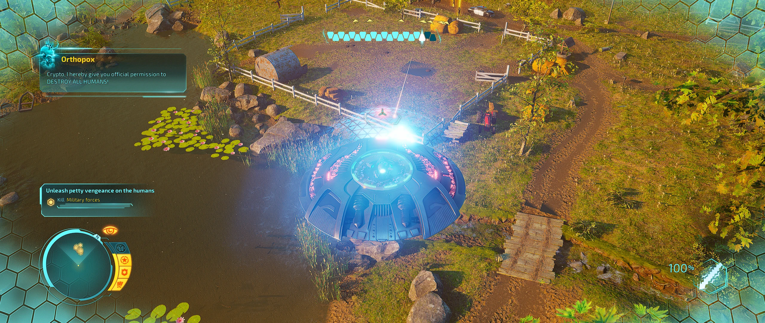 Destroy All Humans "Поддержка широких мониторов и фикс FOV"