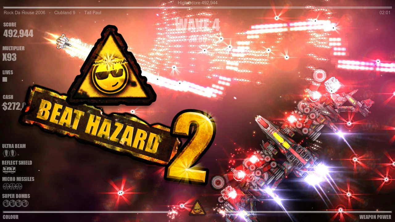 Обзор музыкальной аркады Beat Hazard 2 - главное, чтобы трек был хороший
