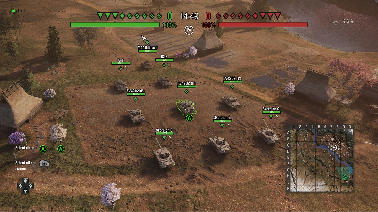 В World of Tanks: Наемники дебютирует RTS-режим "Поле боя"