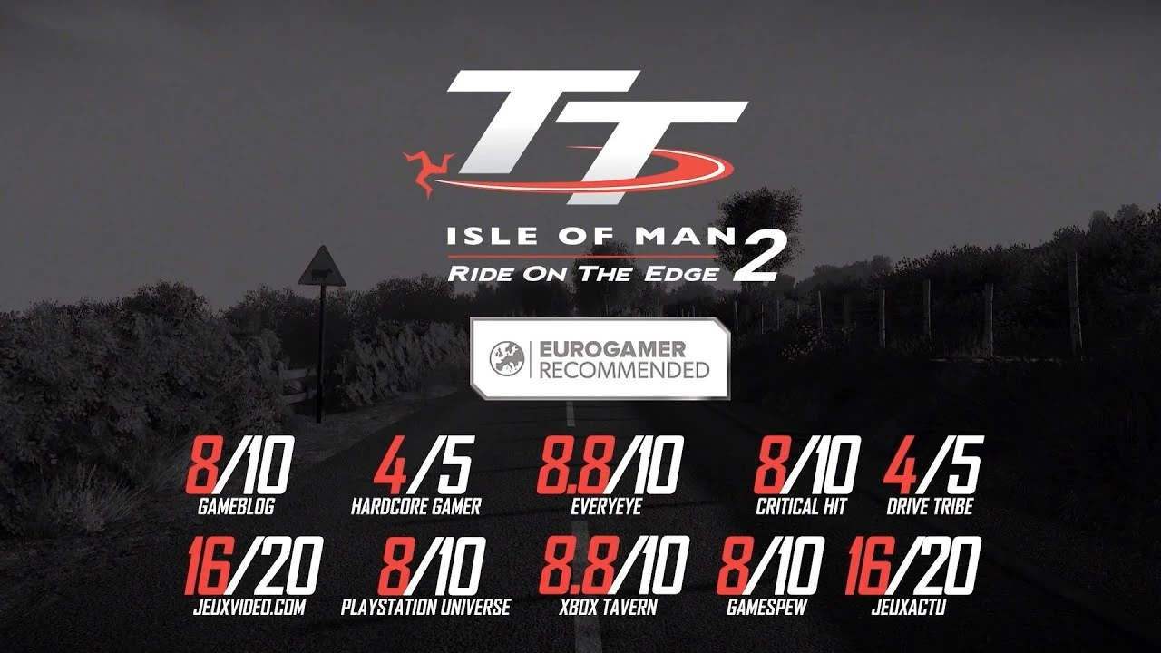 Хвалебный трейлер симулятора мотогонок TT Isle of Man 2