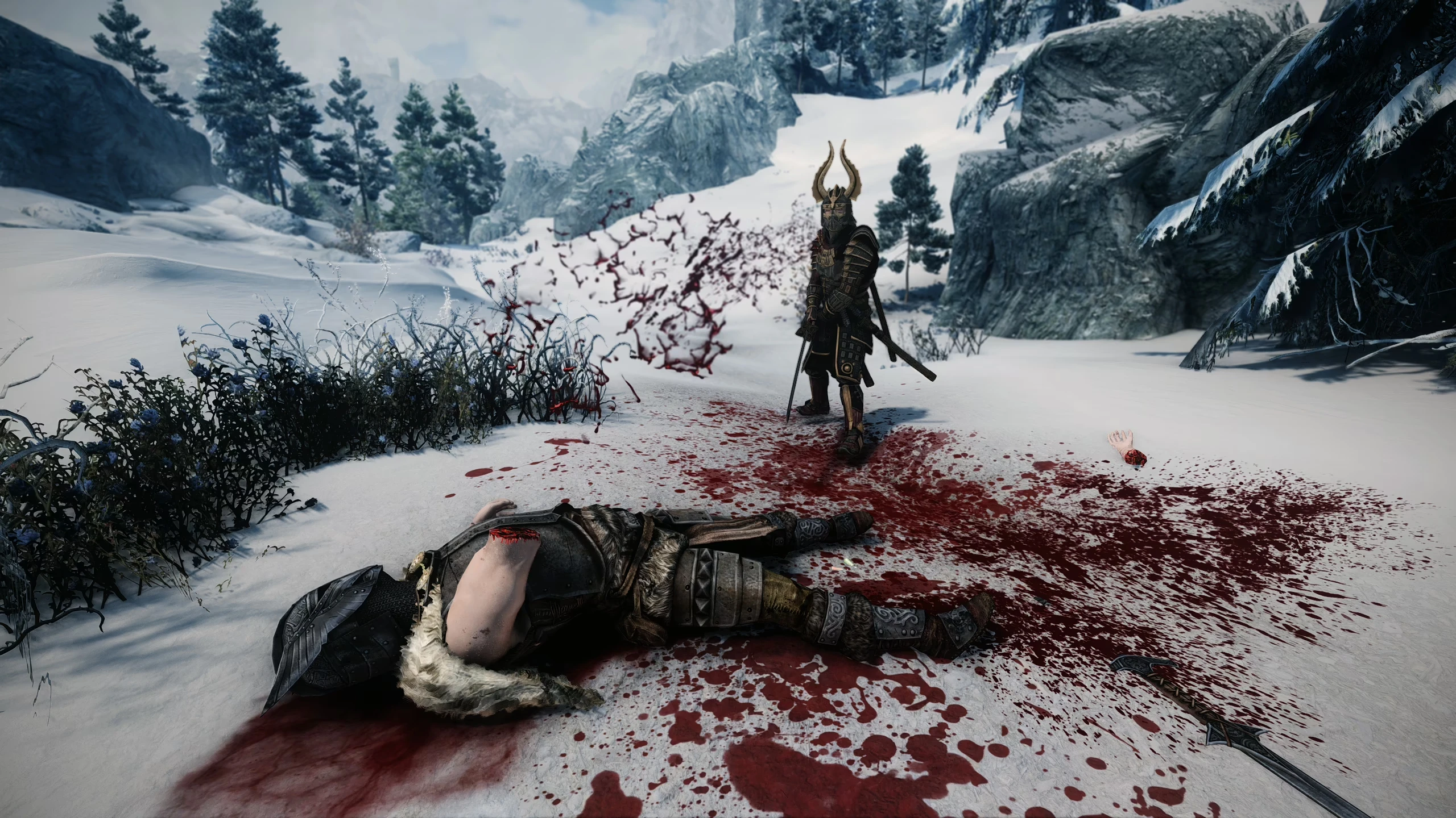 Skyrim SE "Система расчленения в бою - Dismembering Framework"