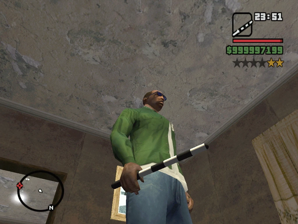 Grand Theft Auto: San Andreas "Регулировочный жезл ГИБДД"