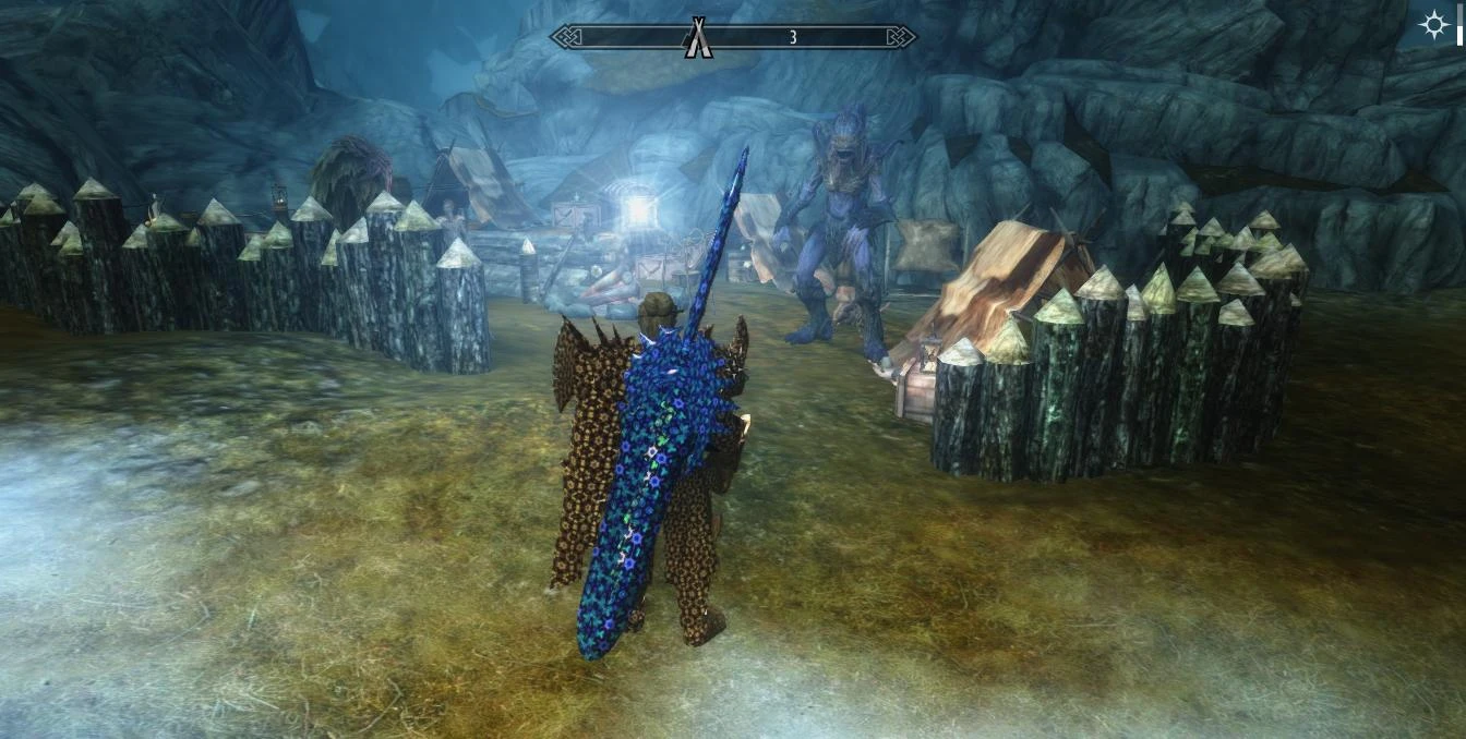 Skyrim LE "Новые лагеря случайных монстров"