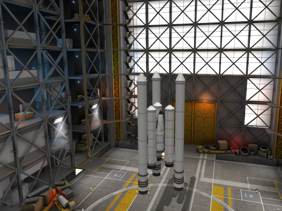 Kerbal Space Program "Ракета с Семью Двигателями" [v1.12.5]