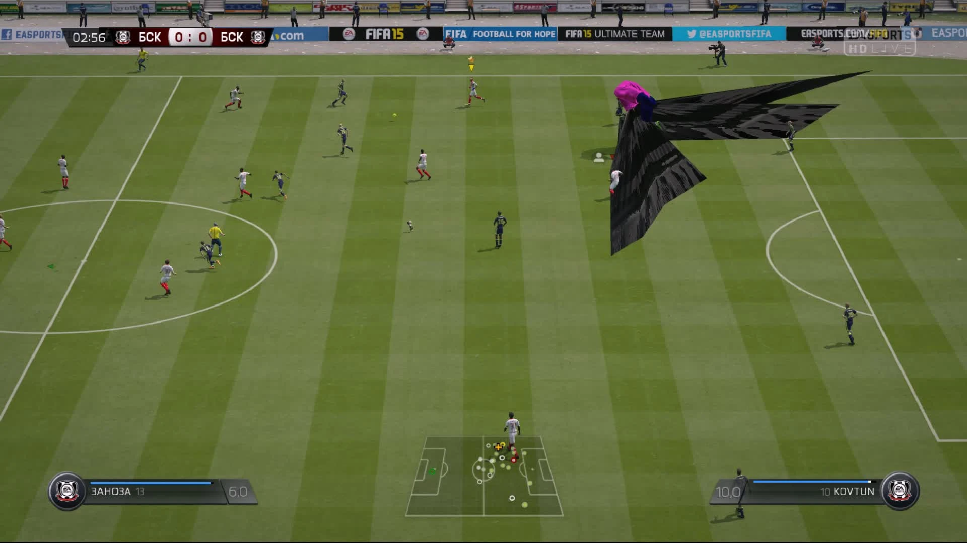 FIFA 15 пасхалки от EA или очередной баг ?