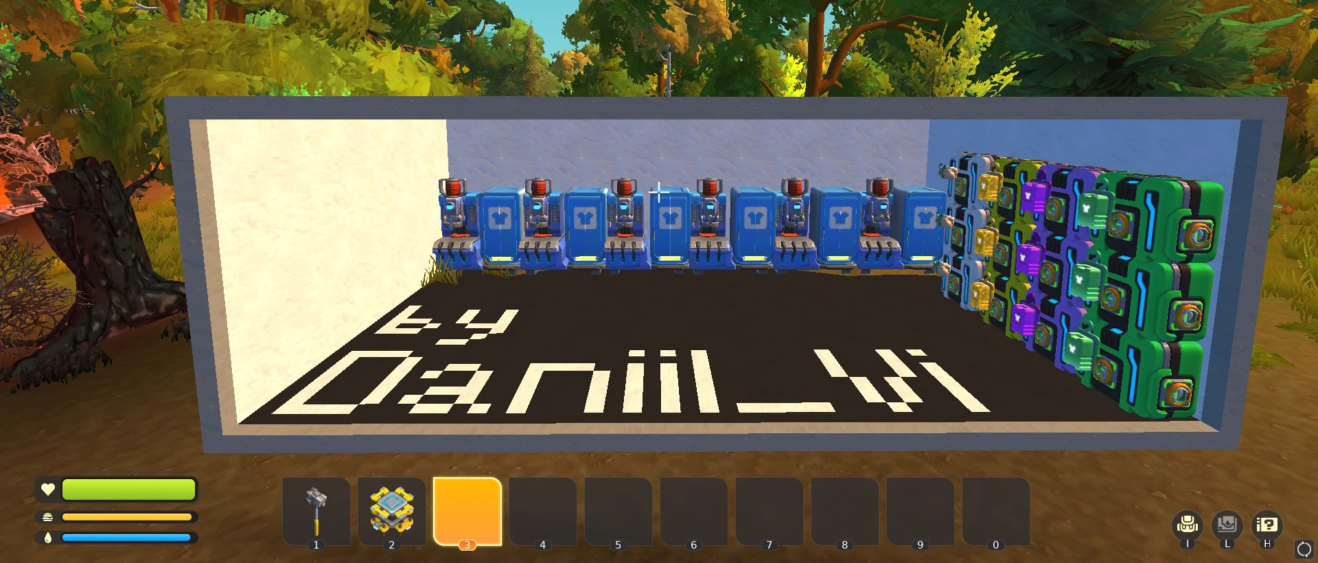 Scrap Mechanic "Map - to open All Clothers"