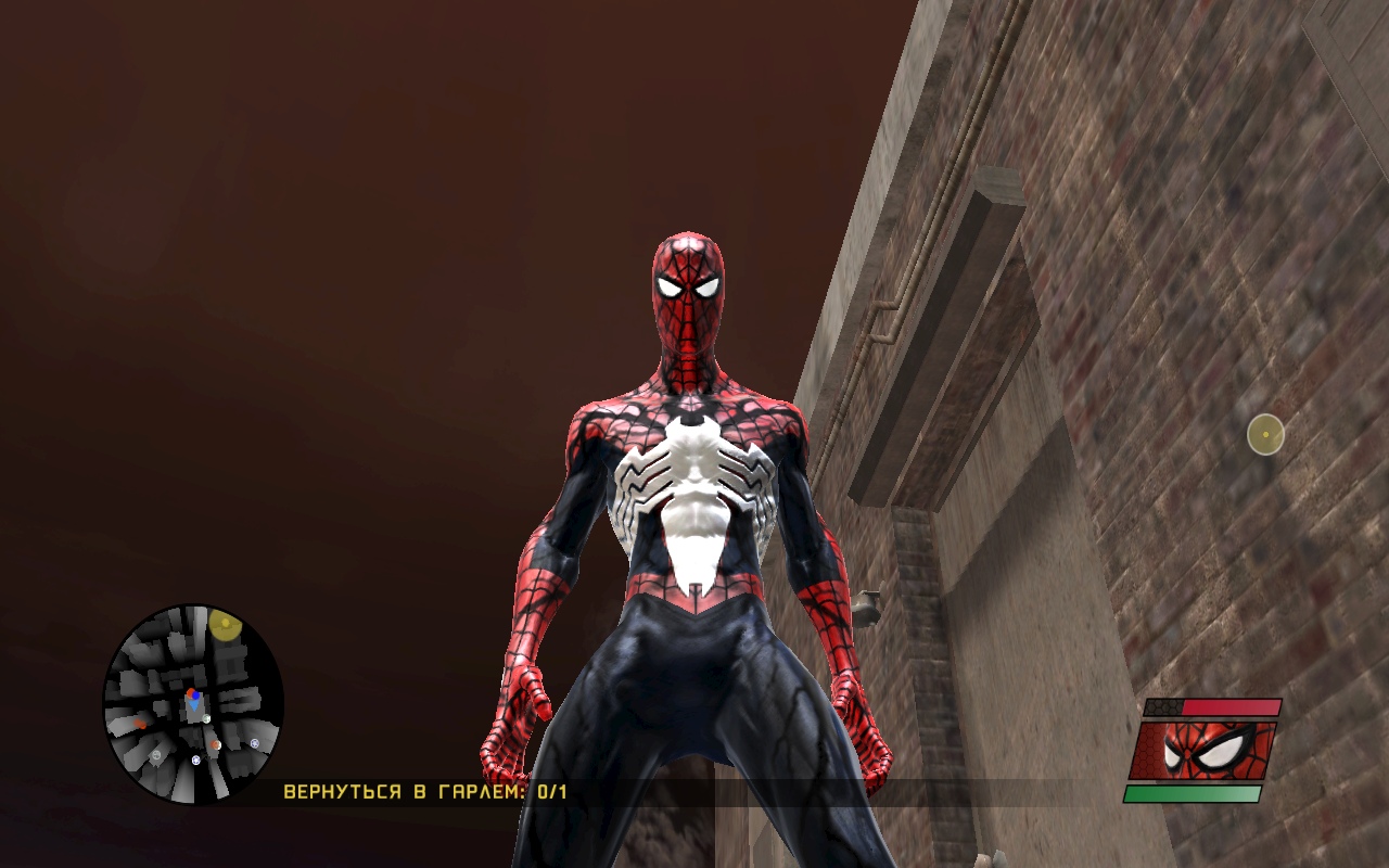 Spider-Man: Web of Shadows "Black-Spidey Suit (Stage 1)"