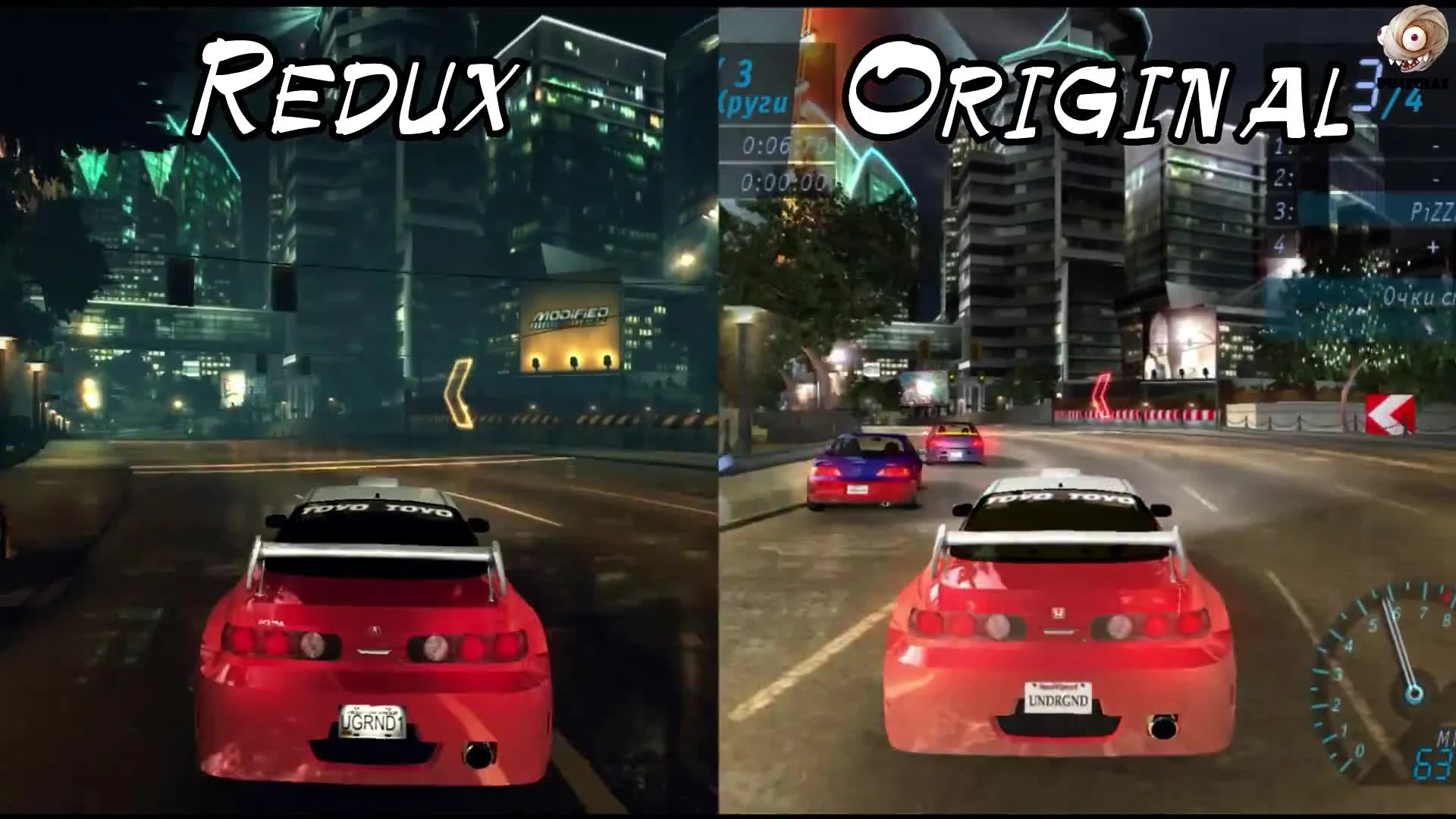 Need For Speed Underground Redux (Mod 2017) Обзор