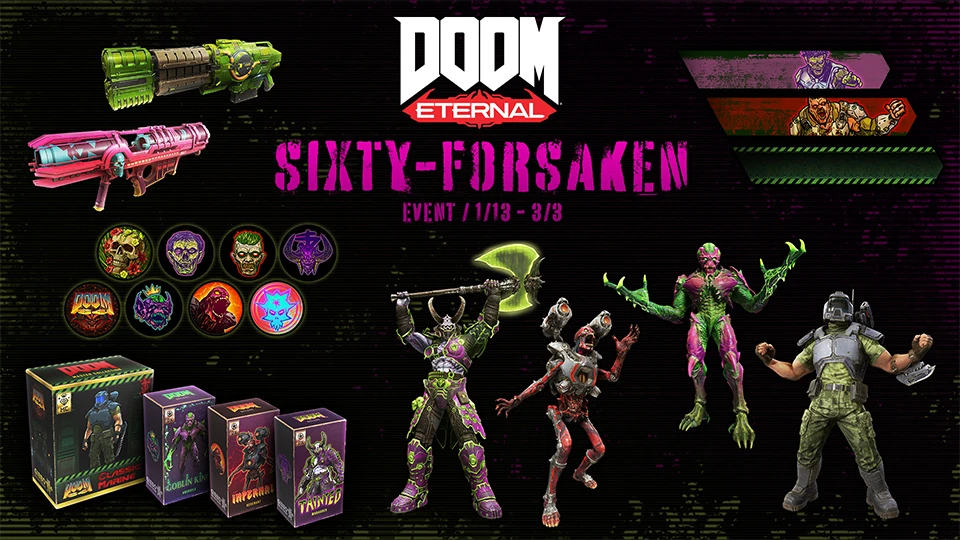 В Doom Eternal началось новое событие "Шестьдесят четыре напасти"