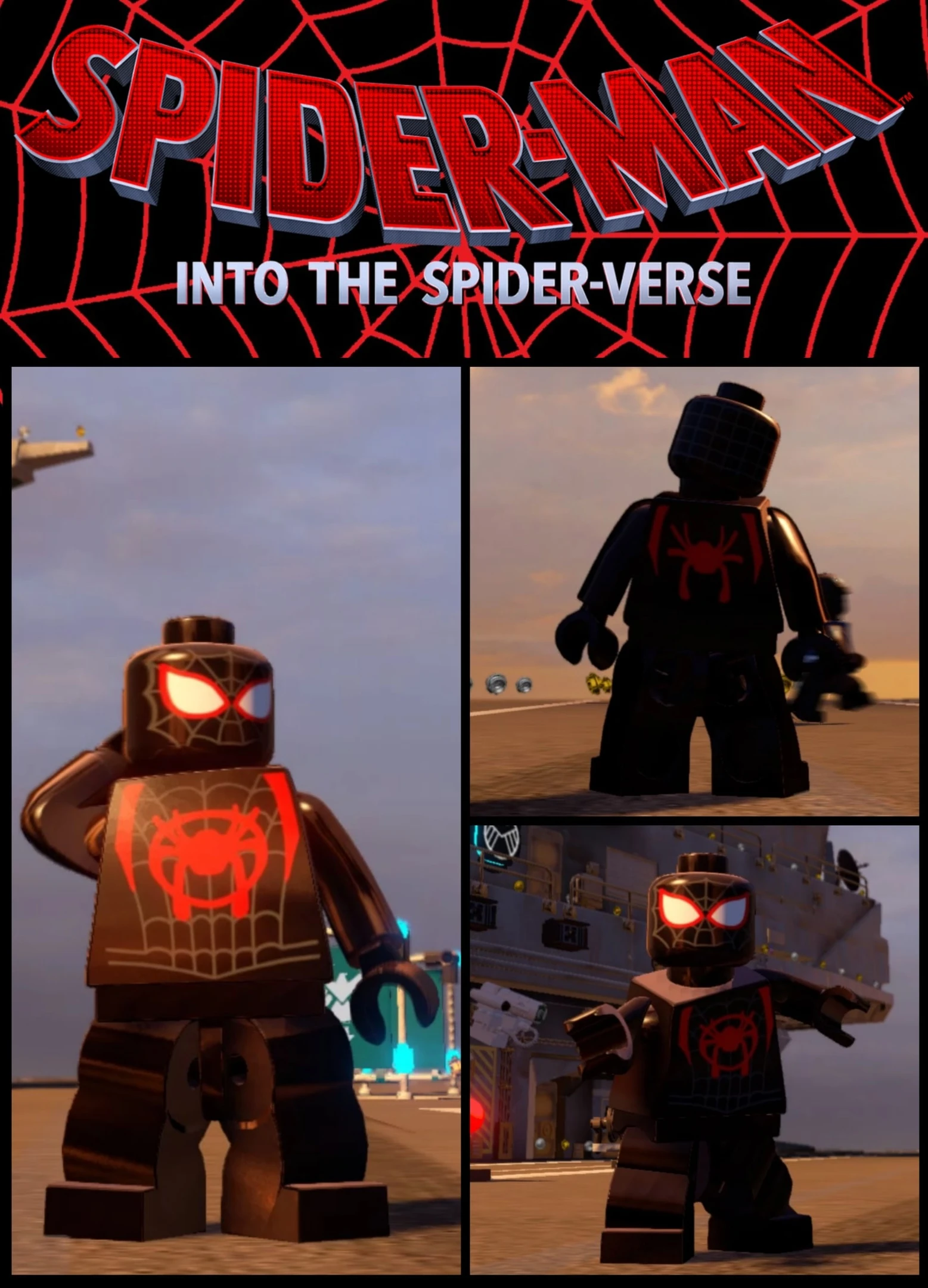 LEGO Marvel's Avengers "Майлз Моралес из Человек Паук: Через Вселенные by Tony Brick"