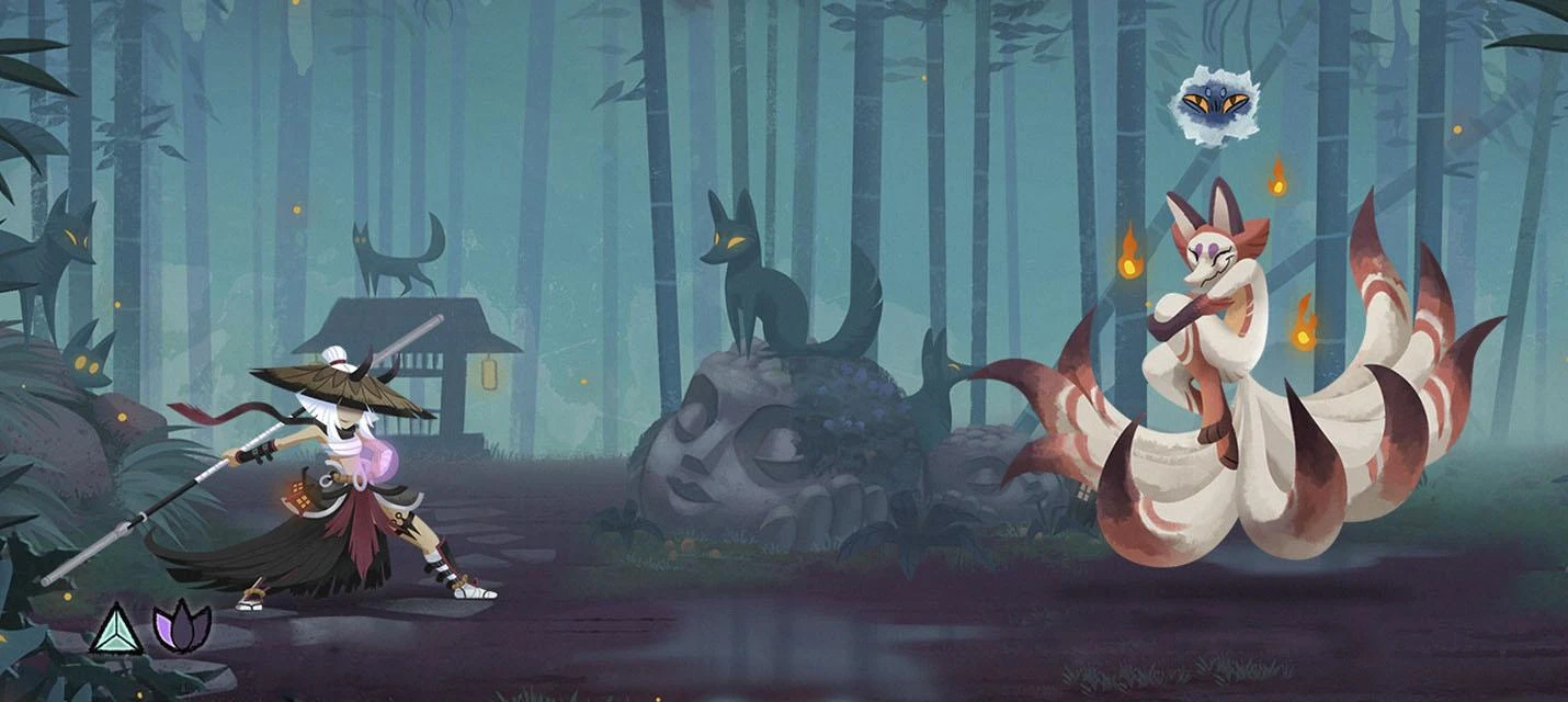 Talespinner - игра, насыщенная японской мифологией