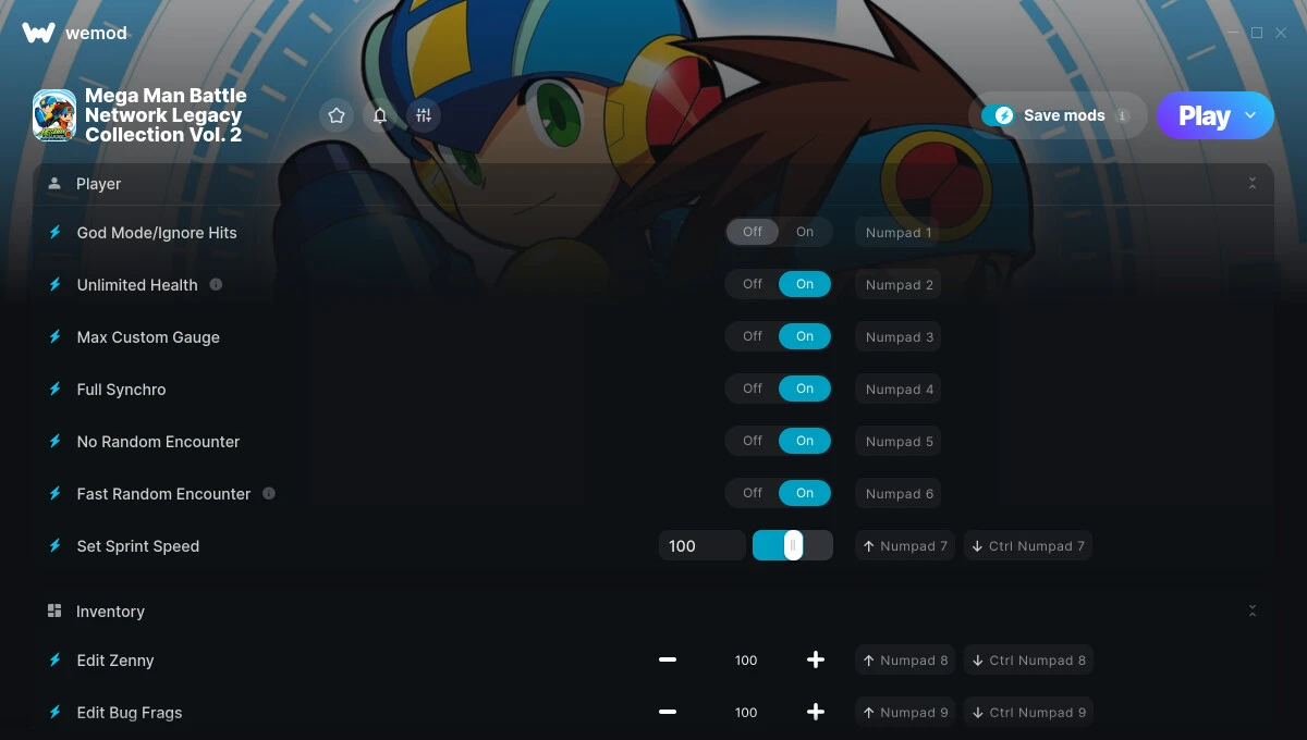 Mega Man Battle Network Legacy Collection Vol. 2 "Трейнер +12" [UPD: 20.06.2025] {FLiNG / WeMod}