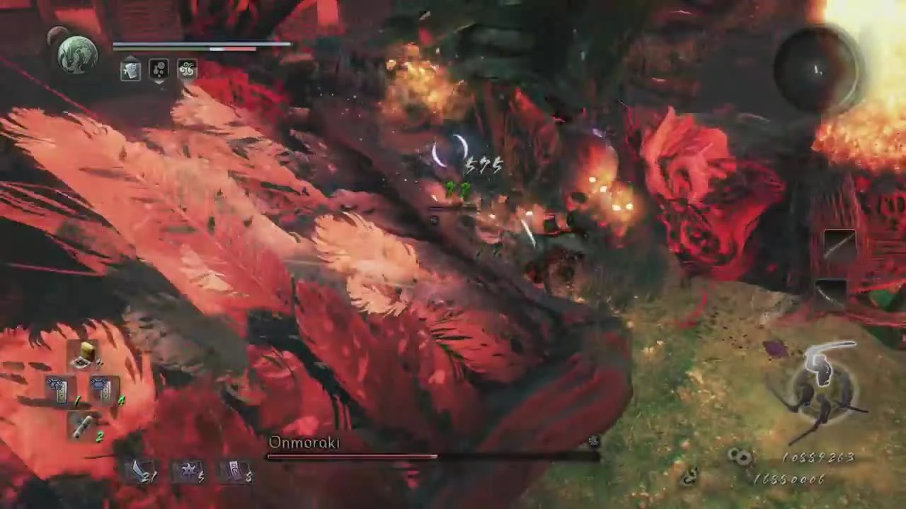 Nioh Bloodshed's End DLC - Onmoraki Boss Fight (1080p 60fps)