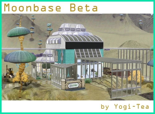 The Sims 3 "Дом "Лунная база" (Moonbase Beta)"