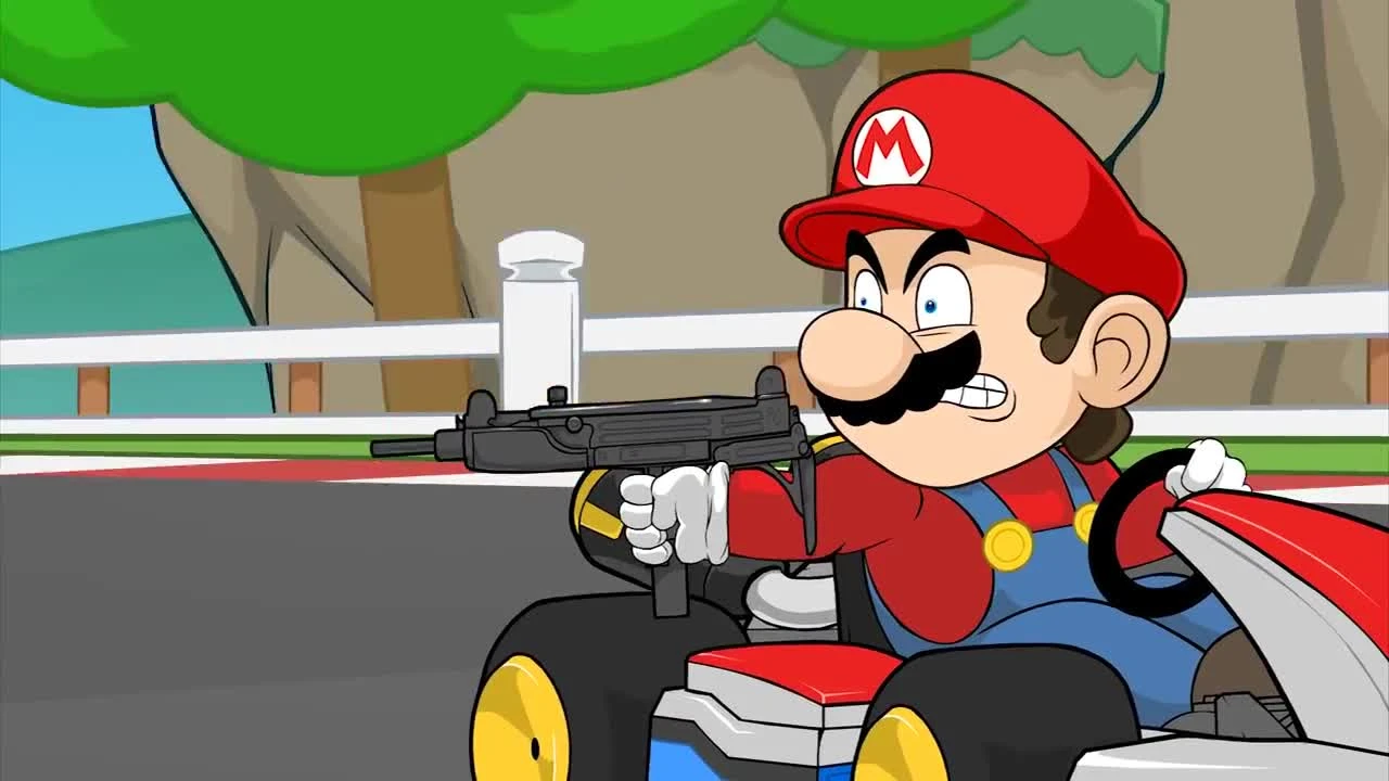 Мультфильм "Марио сошел с ума"