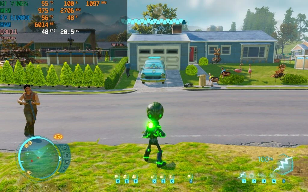 Destroy All Humans! "Оптимизация для очень слабых ПК"