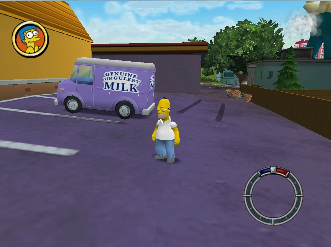 The Simpsons Hit & Run "Молоковоз"