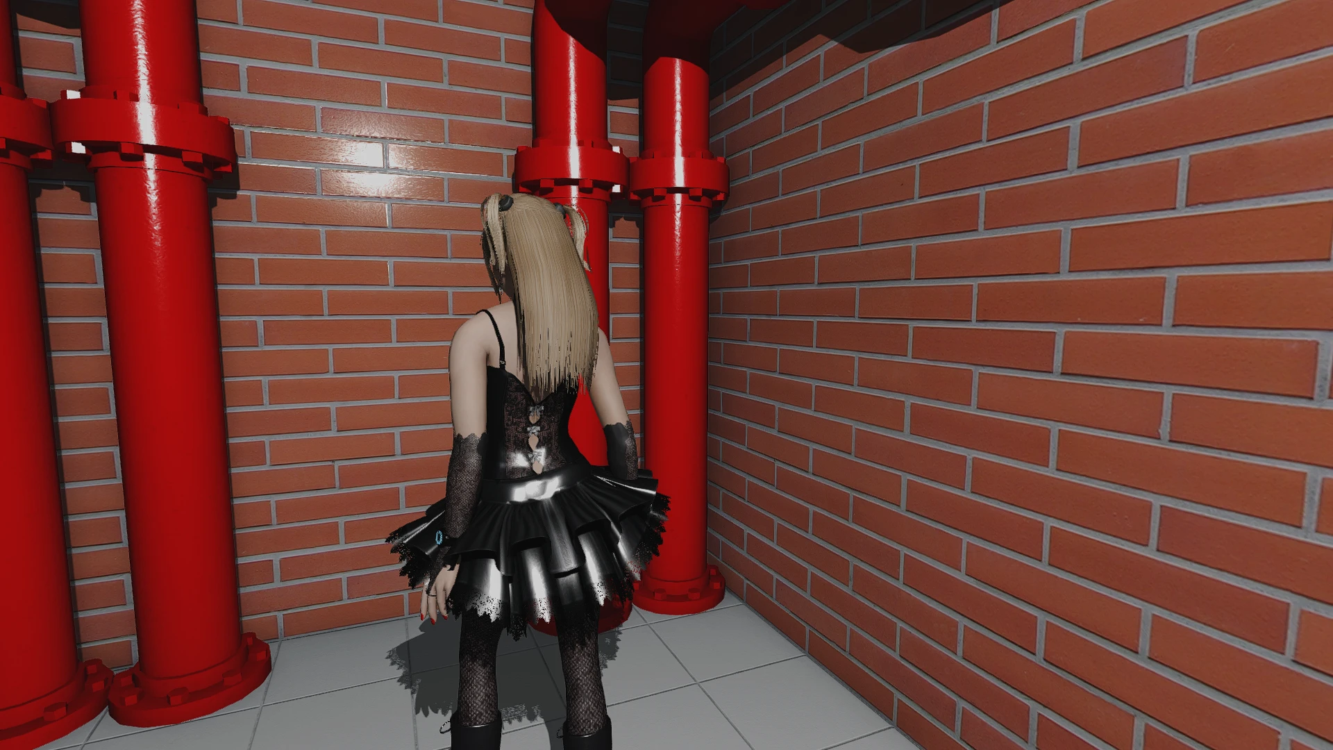 Haydee "DeathNote (Misa) | Модель тела и костюм"