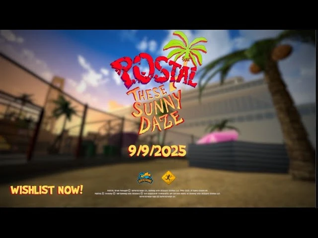 POSTAL: Brain Damaged получит дополнение These Sunny Daze 9 сентября на ПК, а позднее в 2025 году - на PS5, PS4 и Switch