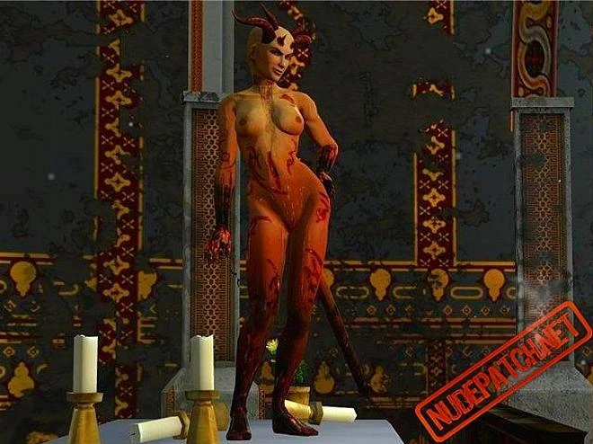 Dark Messiah of Might & Magic "Xana Demoness nude"
