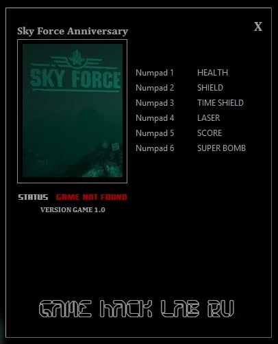 Sky Force Anniversary: Трейнер/Trainer (+6) [1.0] {LIRW / GLH}
