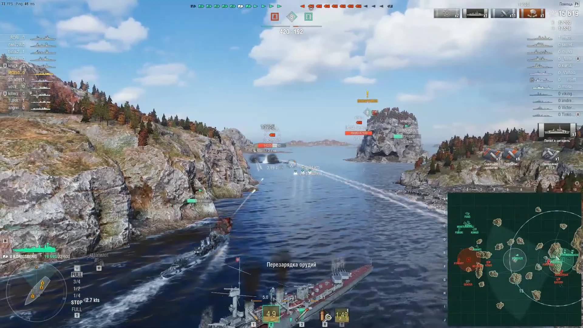 Проверка реального заработка - World of Warships