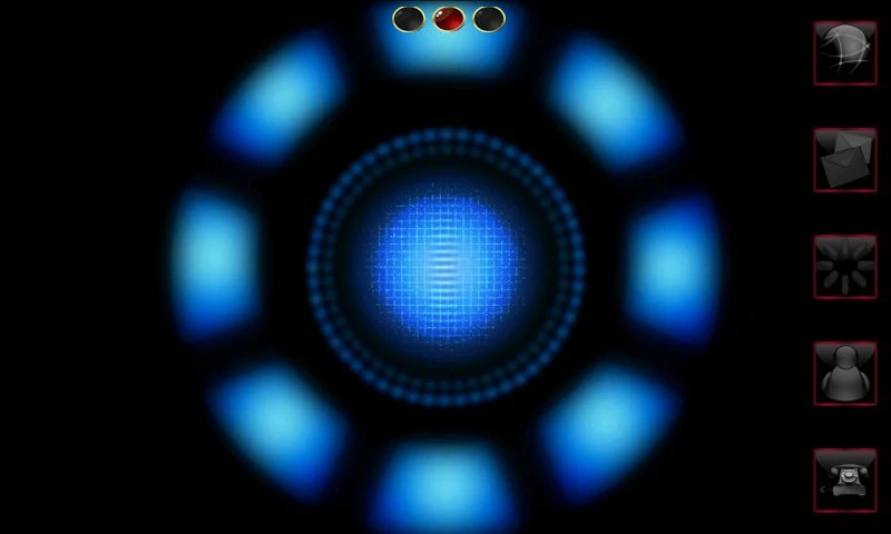 Iron Man HD - тема для ANDROID