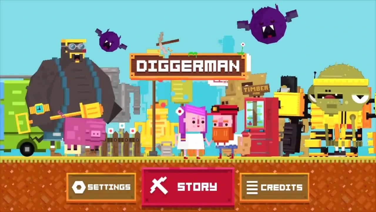 Трейлер Diggerman для Nintendo Switch