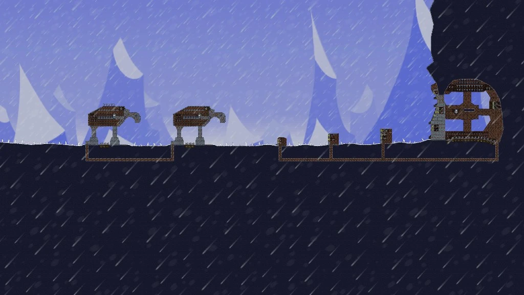 Forts "Карта - Star Wars AT-В Angriff"