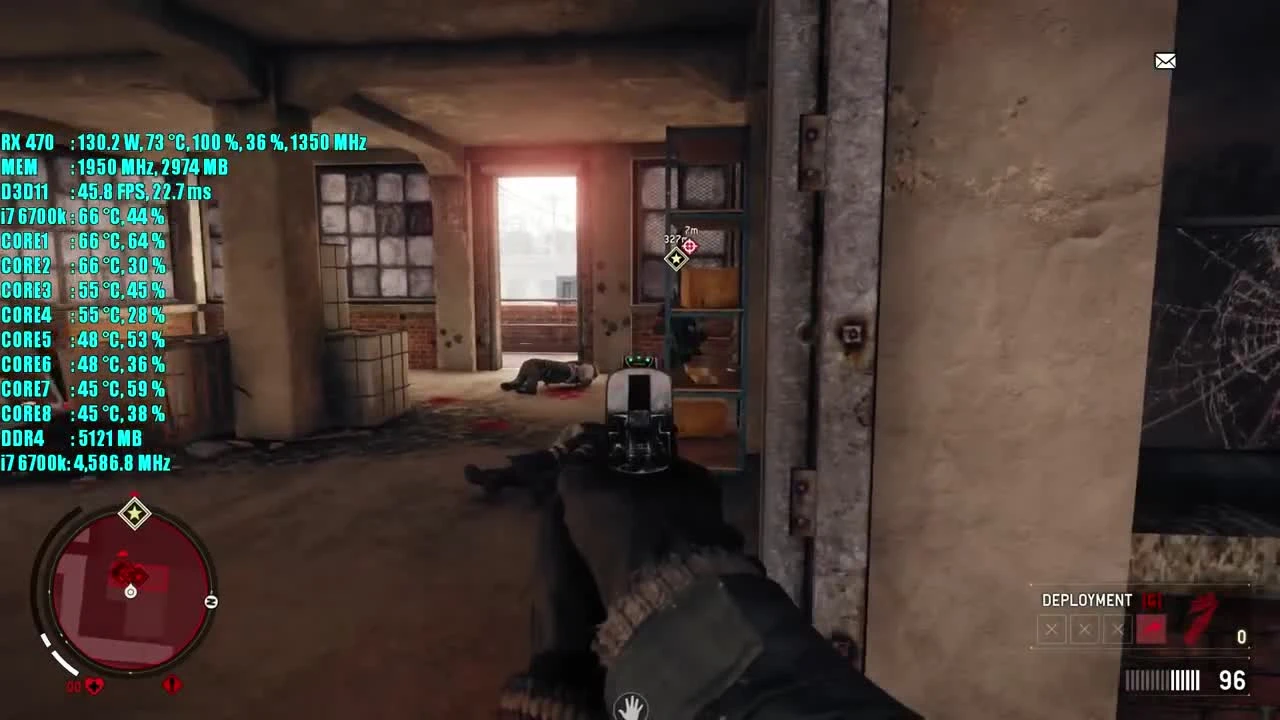 Homefront The Revolution RX 470 OC & i7 6700K | 1080p Очень высокие & Высокие Настройки | Фреймрейт ТЕСТ