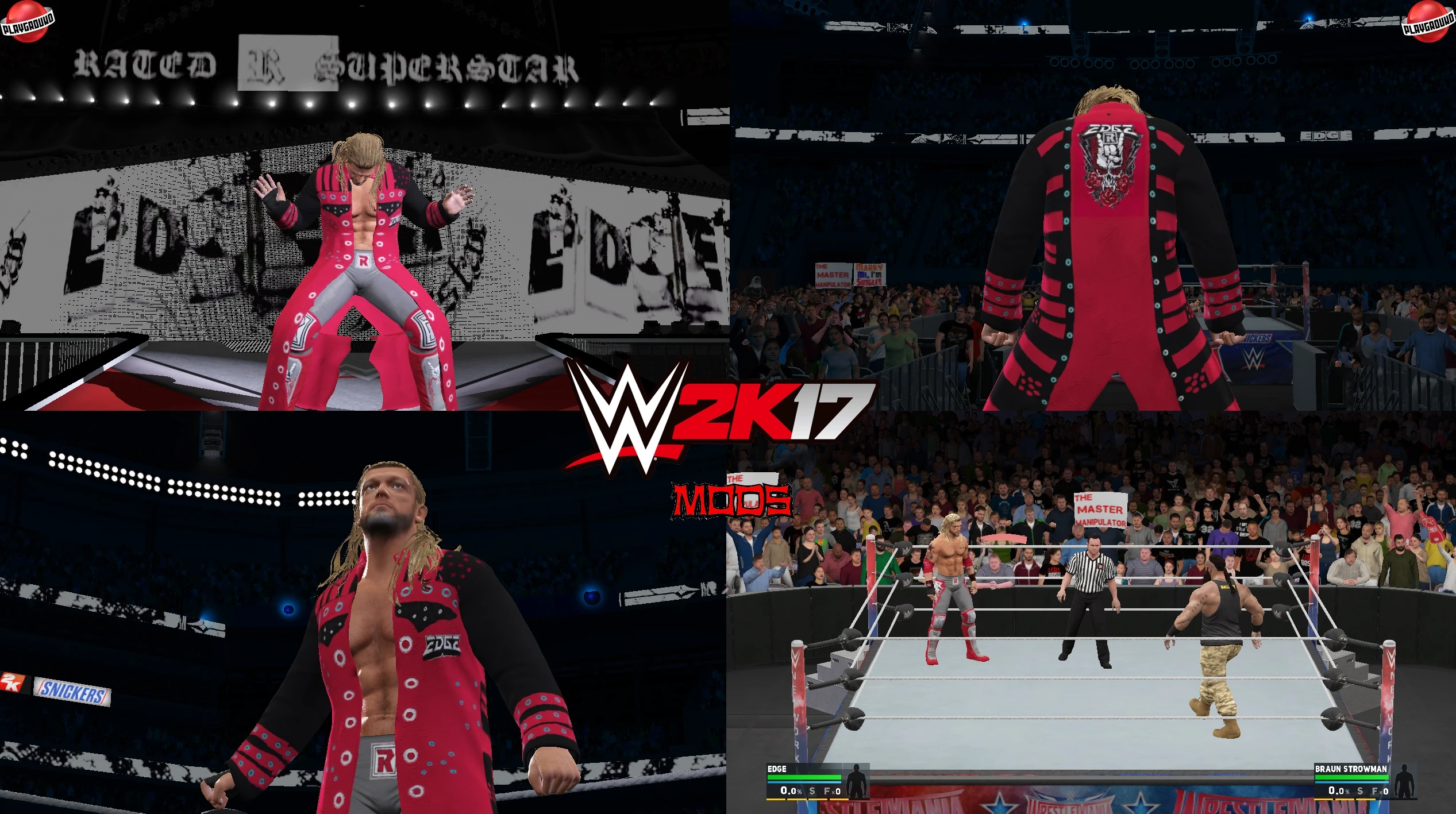 WWE 2K17 "Edge WrestleMania 36 Attire WWE 2K19 Port MOD"