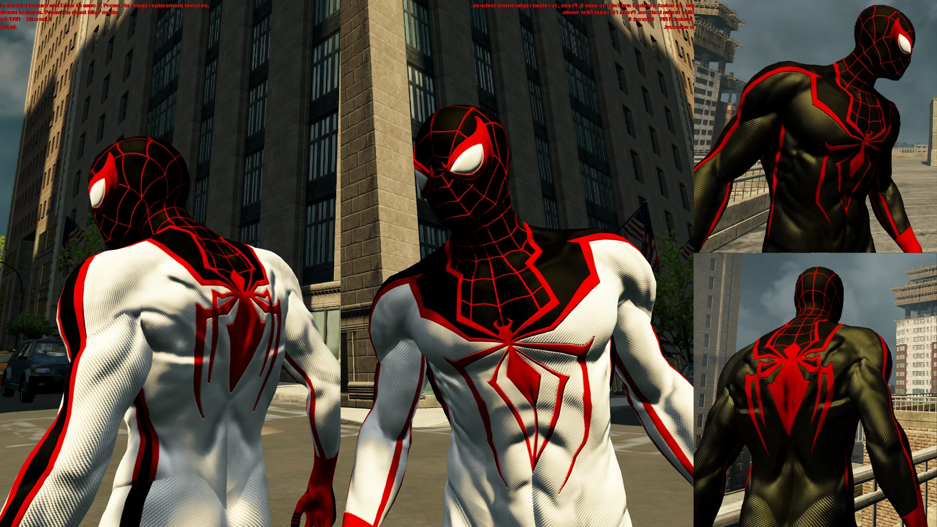 The Amazing Spider-Man 2 "T.R.A.C.K. костюм Майлза в двух цветах [Yoshimura]"