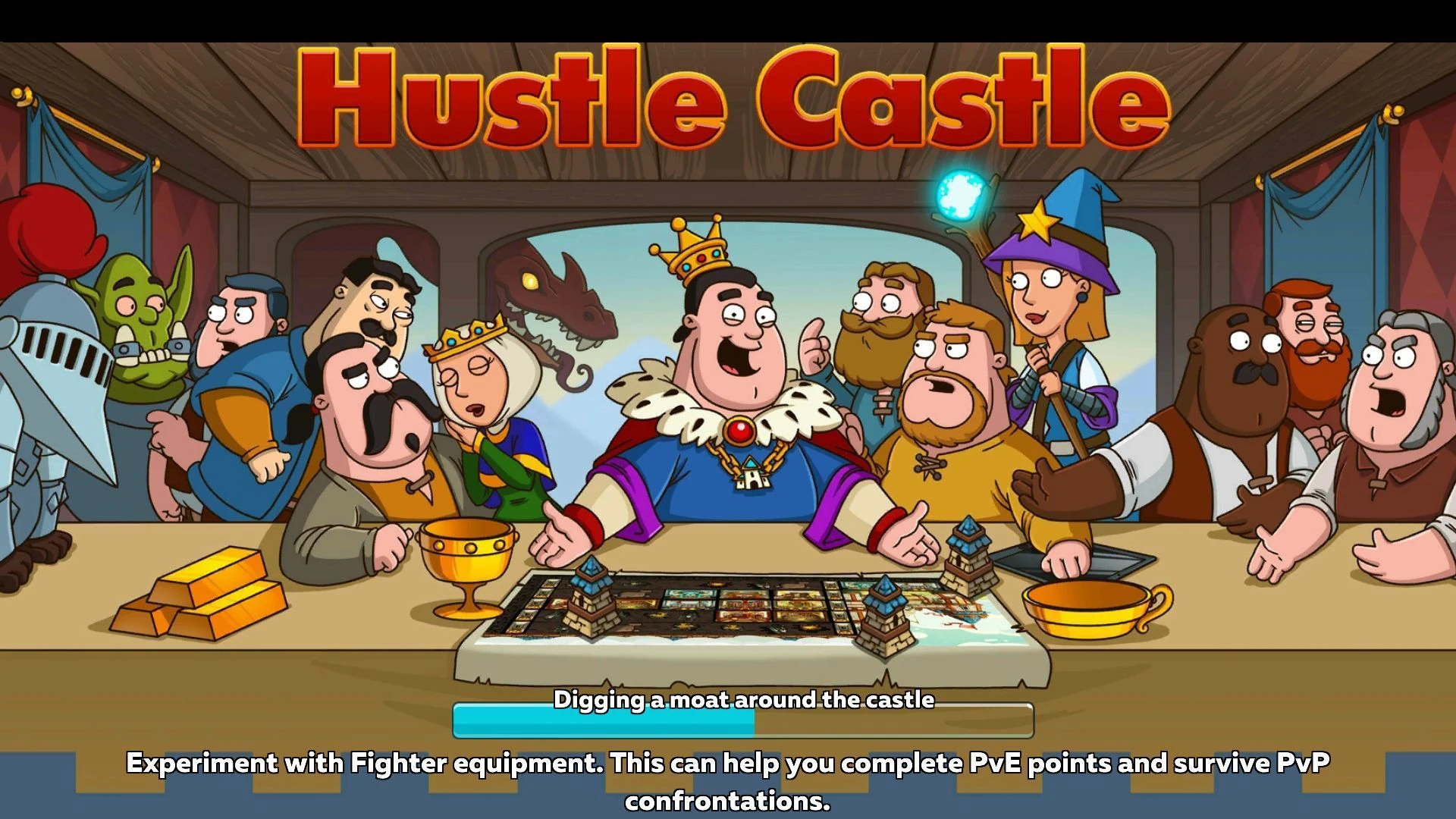 Hustle Castle - увлекательный фэнтези-клон Fallout Shelter вышел в релиз