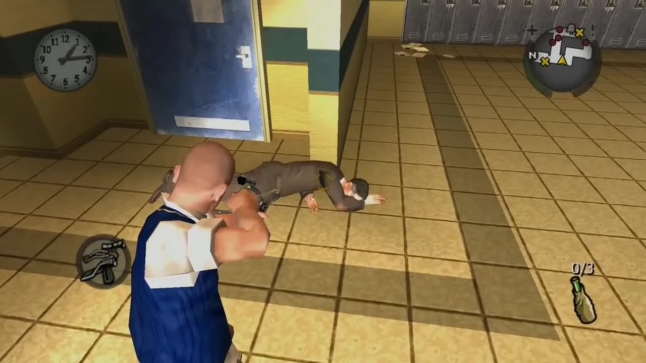 Что будет если подраться С директором школы - BULLY