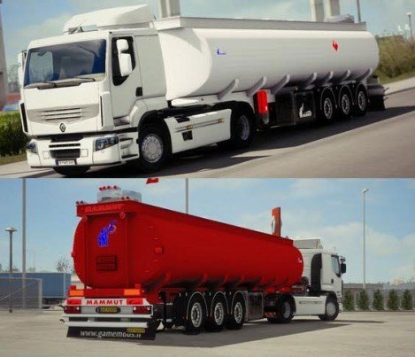 Euro Truck Simulator 2 "Цистерна Mammut"