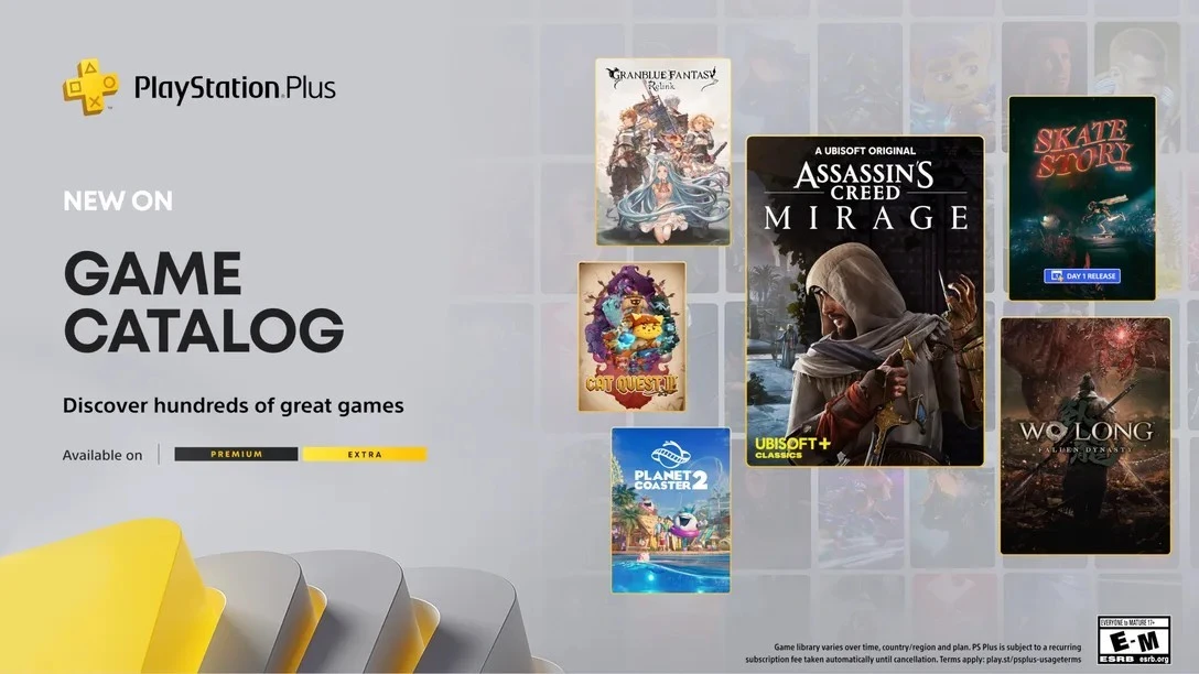 Игры, которые появятся в PS Plus в декабре: Assassin's Creed: Mirage, LEGO Horizon Adventures, Skate Story и другие