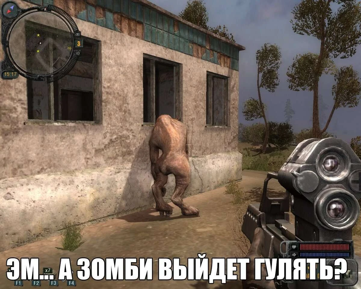 Зомби гулять выйдет?