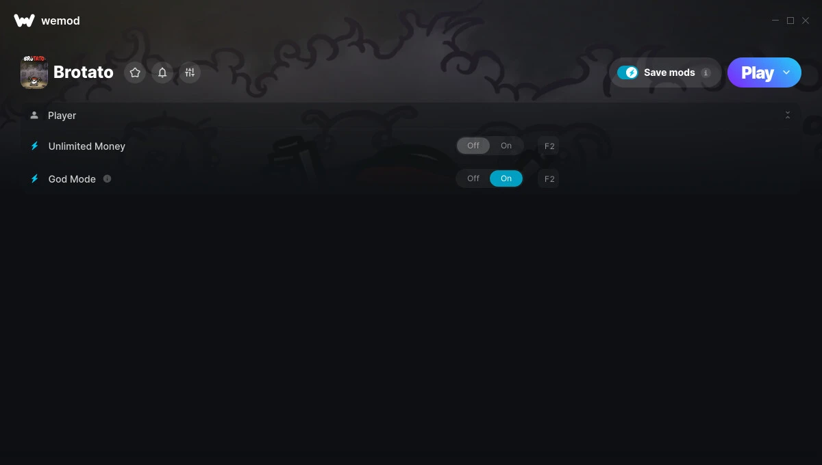 Brotato "Трейнер +2" [UPD: 08.04.2025] {MrAntiFun / WeMod}