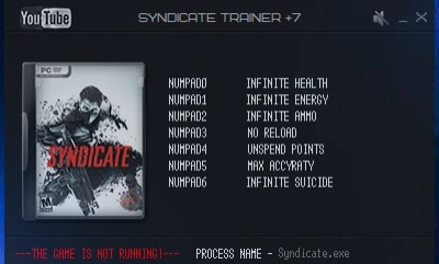 Syndicate (2012): Трейнер/Trainer (+7) [1.01] {LIRW / GHL}
