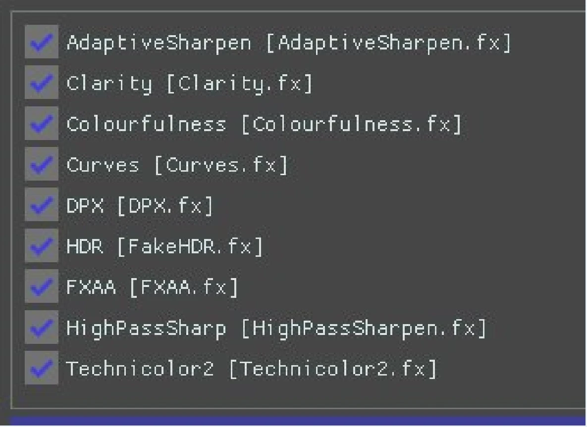 Туториал по настройке графики в игре Spintires: MudRunner (ReShade)
